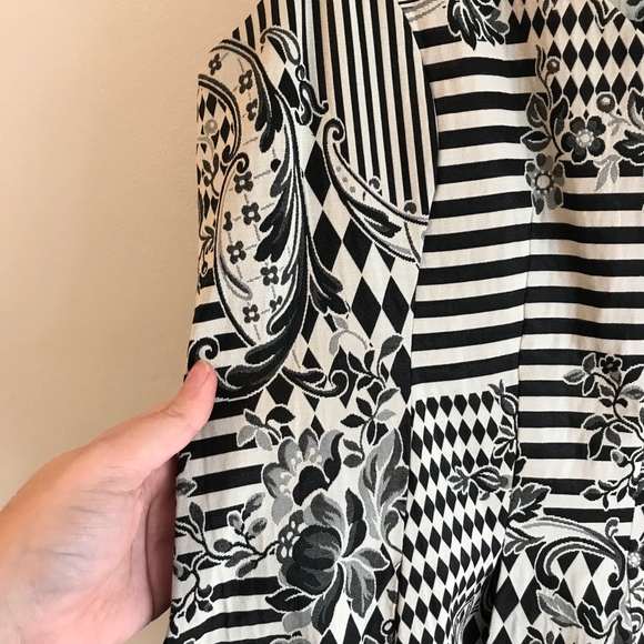 Stunning RARE Brocade Dress by CUE Australia - Picture 6 of 8